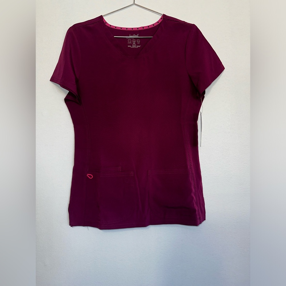 Heart soul Scrub top